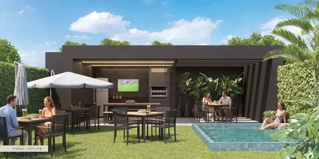 Pool house
